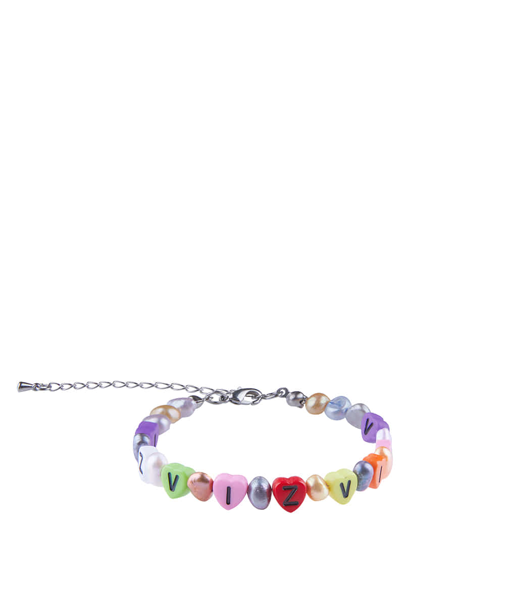 [i-ac21-002]Multi color beads Bracelet